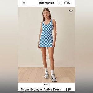Reformation Naomi Ecomove Active Dress